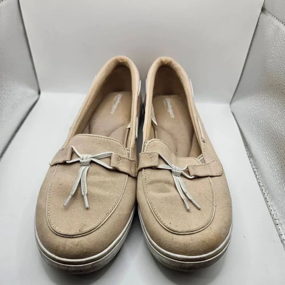 Grasshoppers Windsor Lace Stone Boat Shoes Womens Pink Comfort Size 9